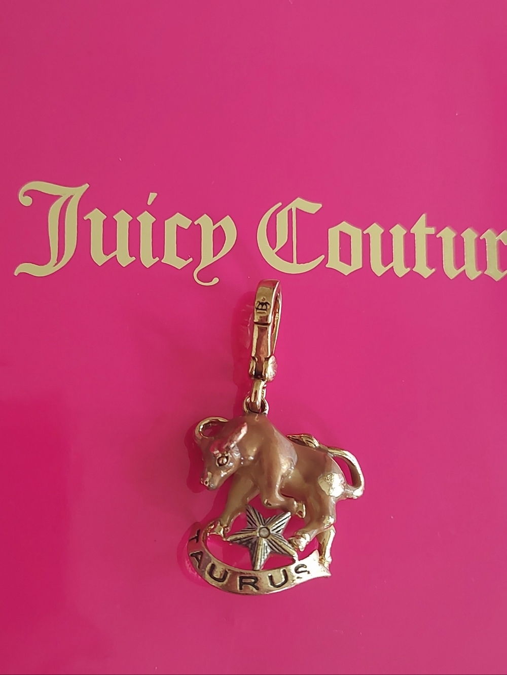 Vintage Juicy Couture Taurus Charm